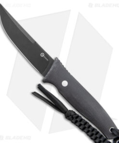 CIVIVI Terzuola Tamashii Fixed Blade Knife Dark Green Micarta (4.07" Black SW)