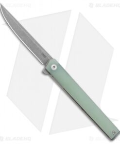 CRKT CEO Exclusive Flipper Liner Lock Knife Natural G-10 (3.25" Stonewash)