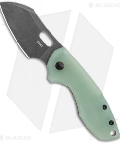 CRKT Pilar Frame Lock Knife Natural G-10 BHQ Exclusive (2.4" Black SW D2)