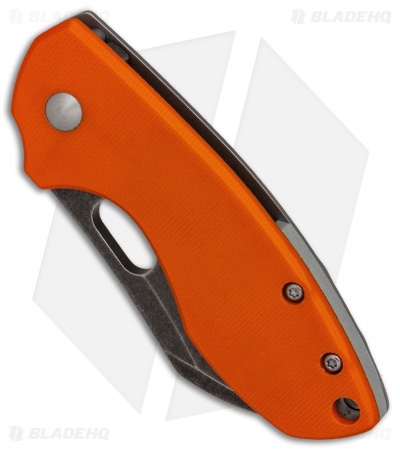 CRKT Pilar Frame Lock Knife Orange G-10 (2.4" Black SW) 5311GKG - Image 3