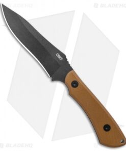 CRKT Ramadi Fixed Blade Knife Coyote G-10 (4.4" Black)