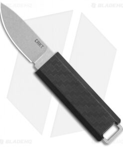 CRKT Scribe Fixed Blade Knife Black GRN (1.8" Stonewash) 2425
