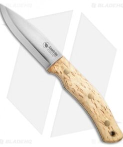 Casstrom No. 10 SFK Fixed Blade Knife Curly Birch w/ Firesteel (3.75" Satin)