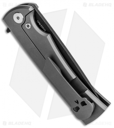 Chaves Ultramar Liberation Street Flipper Knife Carbon Fiber (3.4" Black SW) - Image 3