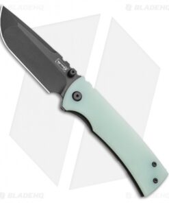 Chaves Redencion 229 Frame Lock Knife Jade G-10/Ti (3.63" Black PVD)