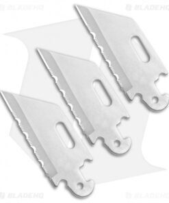 Cold Steel Click-N-Cut Replacement Blade 3 Pack(2.5" Reverse Tanto Serr) 40AP3C