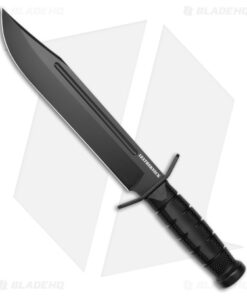 Cold Steel Leatherneck Bowie Fixed Blade Knife (10.5" Black)