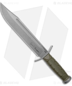 Cold Steel Lynn Thompson Leatherneck Bowie Fixed Blade Knife (10.5" Stonewash)
