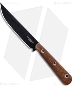 Condor Skirmish Knife Fixed Blade Tan Micarta (5.6" Black) CTK1815-5.6