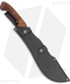 Alternative view of Condor Vipera Machete Fixed Blade Knife Brown Walnut (12.8" Snakeskin) CTK282012