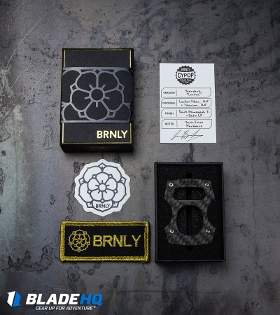 BRNLY Contra Cypop Bottle Opener Carbon Fiber/Titanium Exclusive - Image 4