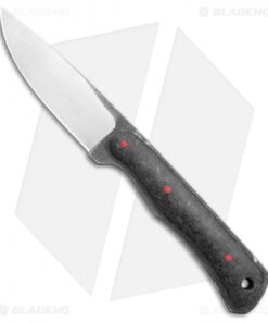 Cypress Creek Knives Backpacker Deluxe Fixed Blade Knife CF/Red (3.1" Satin)