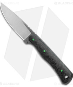 Cypress Creek Backpacker Deluxe Fixed Blade Green/CF (3.1" Satin)