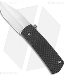 D Rocket Design Shamsher Paw Claw Automatic Knife Carbon Fiber (2" Satin)
