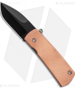 D Rocket Design Shamsher Paw Claw Automatic Knife Copper (2" Black)