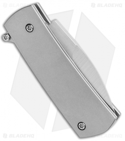 D Rocket Design Shamsher Paw Claw Automatic Knife Titanium (2" Satin) - Image 3