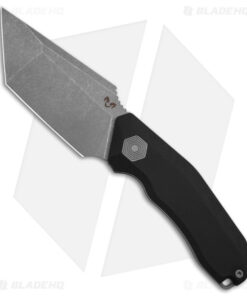 Damned Designs Yokai Fixed Blade Tanto Knife Black G-10 (4.7" SW)
