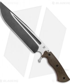 Dark Timber Knives Cave Bear Knife Green Micarta (10.3" Two-Tone Acid)