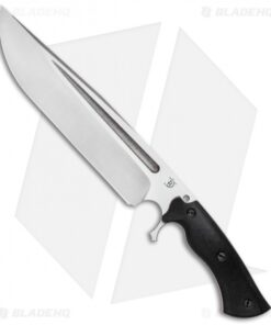 Dark Timber Knives Cave Bear Knife Black Micarta w/ Red Liners (10.3" Two-Tone)