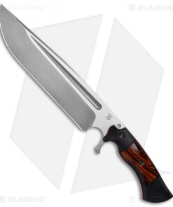 Dark Timber Knives Cave Bear Knife Desert Ironwood / Black Mi. (10.3" Two-Tone)