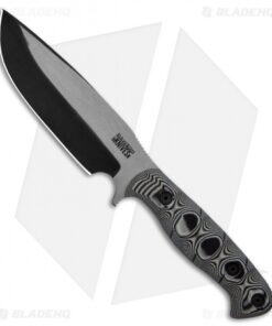 Dawson Knives Big Bear Fixed Blade Knife White/Black G-10 (5.75" Specter)
