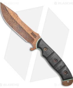 Dawson Knives Explorer Elite Fixed Blade Two Tone CF (5.75" Arizona Copper)