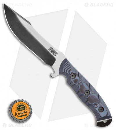 Dawson Knives Explorer Elite Fixed Blade Blue/Black G-10 (5.75" Specter) - Image 4