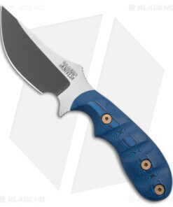 Dawson Knives Forester Fixed Blade Knife Blue/Black G-10 (3.5" Specter MagnaCut)