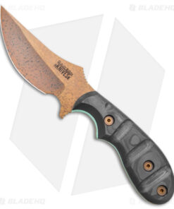 Dawson Knives Forester Fixed Blade Knife CF (4.4" Arizona Copper)