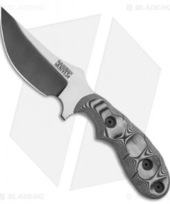 Dawson Knives Forester Fixed Blade Knife White/Black G-10 (3.5" Specter)