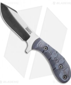 Dawson Knives Nightspark Fixed Blade Knife Pewter/Black G-10 (4" Specter)