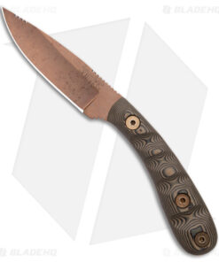 Dawson Knives Serengeti Fixed Blade Knife Ultrex Camo (3.25" AZ Copper MagnaCut)