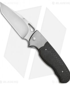 Diskin Revolution D/A Tanto Automatic Knife Ti/Marbled CF (3.75" Satin)