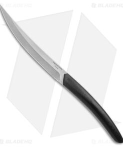 Dogwood Custom Knives Fish and Fowl Fixed Blade Knife Black G-10 (4.75" SW)