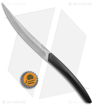 Dogwood Custom Knives Fish and Fowl Fixed Blade Knife Black G-10 (4.75" SW) - Image 4