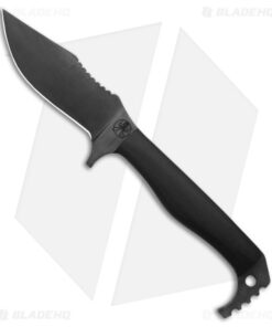Drifter Blades Pathfinder Fixed Blade Knife Black G-10 (4.75" Black)