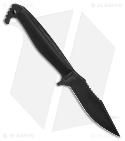 Drifter Blades Pathfinder Fixed Blade Knife Black G-10 (4.75" Black) - Image 2