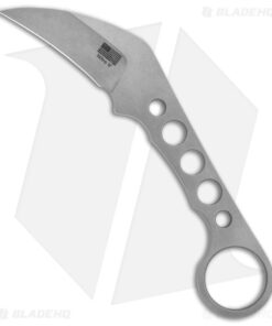 Driver Defense Custom Telson Karambit Fixed Blade Knife Brown Sheath (Nitro-V)