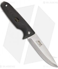 EKA Nordic W12 Fixed Blade Knife Black G-10 (4.7" Satin Sandvik 12C27) 714302