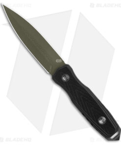 EOS Mini Thresher Fixed Blade Knife OD Green/Black Silver Spike (3.6" ODG)