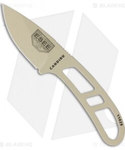 ESEE Candiru Fixed Blade Neck Knife Kit w/Extras (2" Desert Tan)