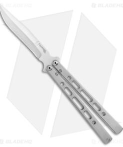 Eldon Talley Custom Talisong Pro Butterfly Knife Titanium (4.5" Satin)