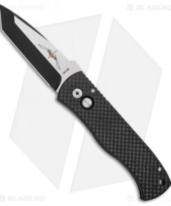 Emerson Pro-Tech CQC-7 Automatic Knife Full Carbon Fiber (3.25" Black)