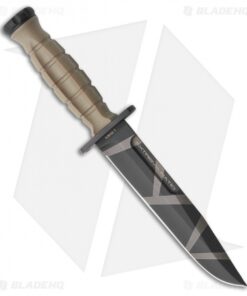 Extrema Ratio MK2.1 Desert Warfare Fixed Blade Knife Tan Forprene (7" Tan Camo)