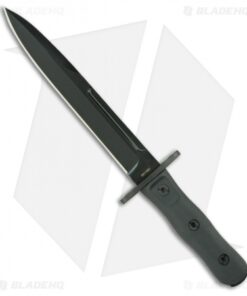 Extrema Ratio Operativo Fixed Blade Knife Black Forprene (7.625" Black)