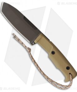 Extrema Ratio Selvan Desert Fixed Blade Knife Tan Forprene (6.25" Black)