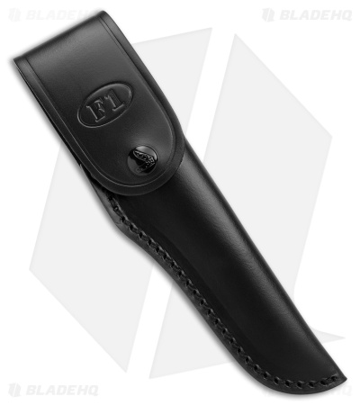 Fallkniven F1 Pilot Survival Fixed Blade Knife Black Thermorun (3.88" Satin) - Image 3