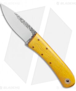 Fiddleback Forge Bushcraft Tasker Fixed Blade Knife Osage Wood (3.5" Satin)
