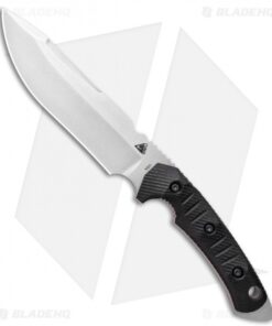 FOBOS Tier1-C Fixed Blade Knife Black Canvas Micarta/Red Liners (6.5" SW)