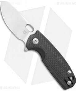 Fox Knives Baby Core Mini Liner Lock Knife Carbon Fiber (2.4" Satin)